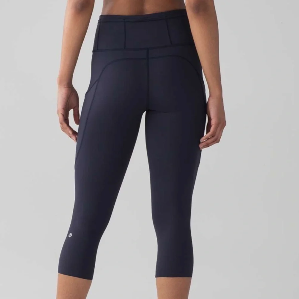 Lululemon Women’s Fast & Free Crop II Leggings Tights *Nulux 19